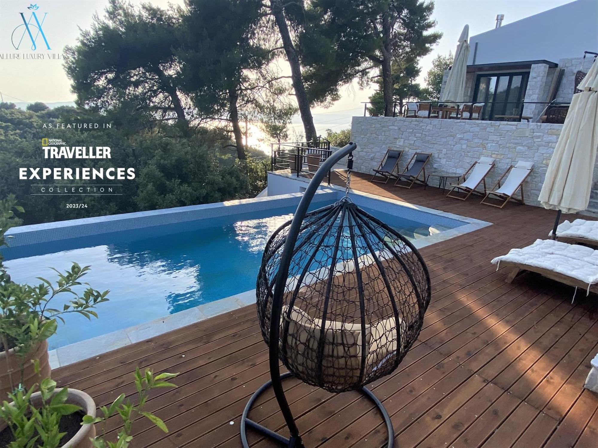 Allure Luxury Villas 3&4 Serenity Retreat Moni Evaggelistrias Exterior foto